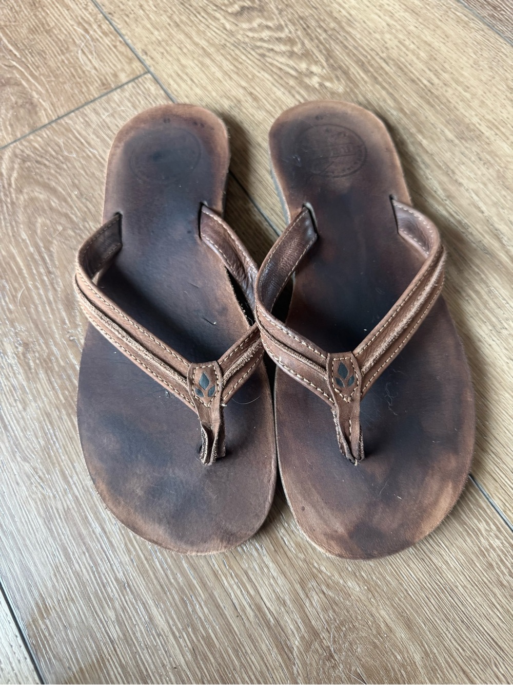 REEF Woman’s Premium Leather Flip Flops